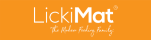 LickiMat Modern Feeding Family Logo Orange